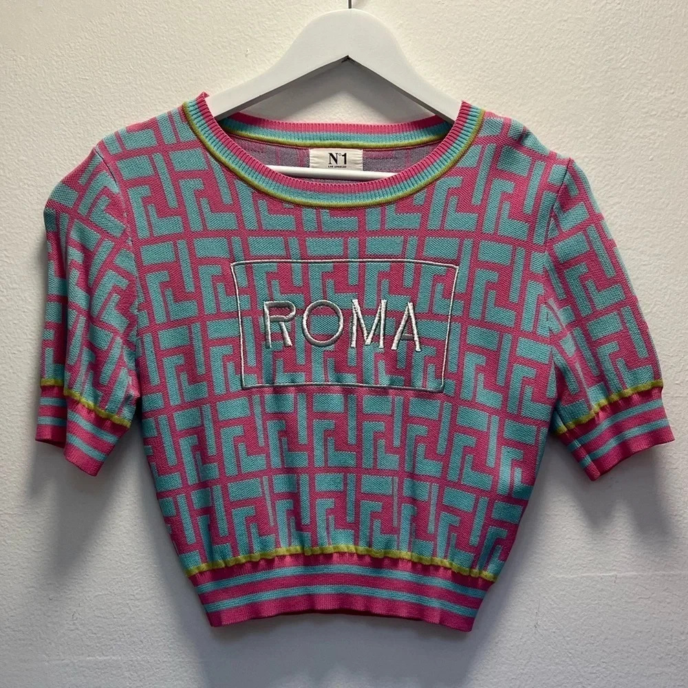 N.1 Los Angeles Crop Top - Picture 1 of 4